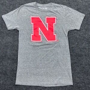 Jordy Bahl 98 Softball T-Shirt Nebraska Huskers  Medium Gray Heather The Victory